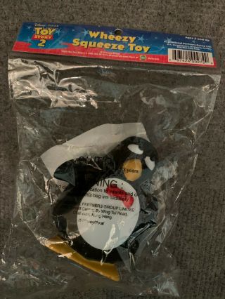 Toy Story 2 Wheezy Squeeze Toy Nib Rare