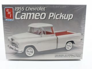 1955 Chevrolet Cameo Pickup Truck Amt Ertl 1:25 6053 Model Kit Factory