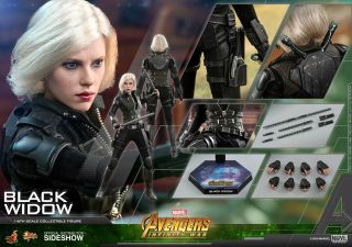 Hot Toys - Black Widow - 12 " 1/6 Scale Figure (mms 460) Avengers Infinity War
