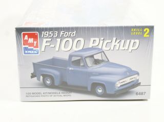 1953 Ford F - 100 Pickup Truck AMT ERTL 1:25 6487 Model Kit Factory 3