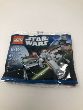 Lego Star Wars 30051 Mini X - Wing Jet Fighter Plane Poly Bag