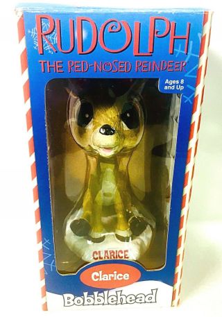Rudolph The Red Nosed Reindeer Bobblehead Nodder Clarice 2002 By Toysite