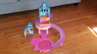Disney Princess Glitter Glider Castle Kingdom Playset,  Bonus Frozen Room 2