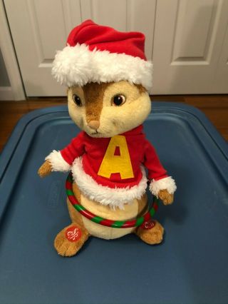 Alvin And Chipmunks Animated Singing Dancing Hula Hoop Christmas Don 