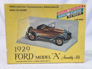 Vintage Renwal Model Kit “collector’s Showcase Series” 1929 Ford Model A Car
