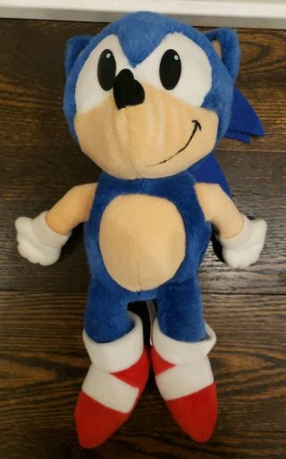 Caltoy 1993 Sonic The Hedgehog 12 " Plush Sega Doll Toy