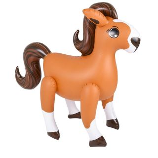 Jumbo 48 " Pony Animal Inflatable - Inflate Blow Up Toy Party Decoration