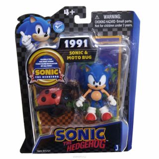 Sonic The Hedgehog " Sonic And Motobug " 1991 Mega Drive Era Rare