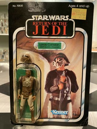 Vintage Star Wars Return Of The Jedi Lando Skiff Guard Moc