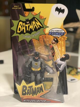 Mattel 1966 Batman Classic Tv Series Adam West Batman Figure -