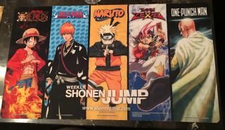 Yu - Gi - Oh Shonen Jump Playmat Naruto,  One Piece,  One Punch Man,  Yugioh,  Bleach