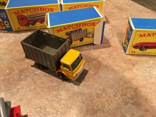 Matchbox Lesney 37 Cattle Truck With Box,  No Cattle