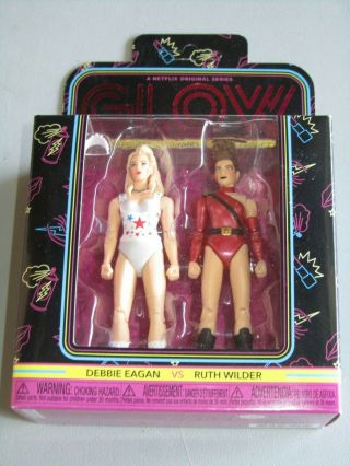 GLOW WRESTLING ACTION FIGURE 2 - PACK (RUTH WILDER, ) Funko Gorgeous Ladies of 2