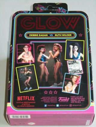GLOW WRESTLING ACTION FIGURE 2 - PACK (RUTH WILDER, ) Funko Gorgeous Ladies of 3