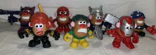 Playskool B3489 Mr.  Potato Head Marvel Mixable Mashable Heroes Set