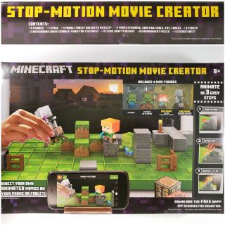 Minecraft Stop Motion Animation Studio Movie Creator Dyt67 Nib