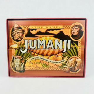 Jumanji The Game In Real Wooden Box Toys Puzzles Board Games Fun Family