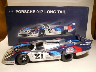 Autoart - Porsche 917 Long Tail - Martini Racing Team - Le Mans - 21 - Mib