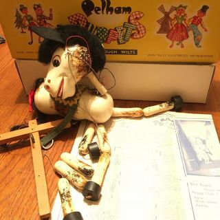 Vintage Pelham Puppets Horse Marionette W/ Box And Instructions