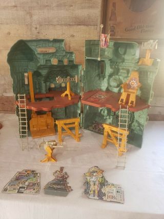 Vintage Mattel He Man Master Of The Universe Castle Grayskull 1981 W/
