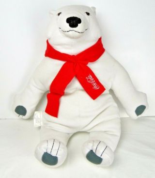 Huge Jumbo Plush Coca Cola Polar Bear Advertising Plush Collectible Decor - Gift