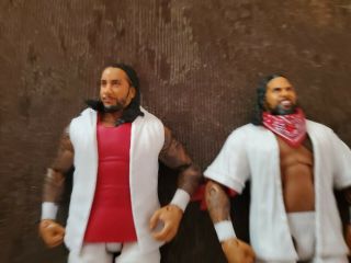 The Usos Jimmy & Jey WWE/WWF Mattel Elite Series 54 Wrestling Figures 3