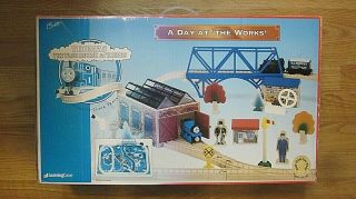 Thomas And Friends Wooden Railway Train Set A Day At The