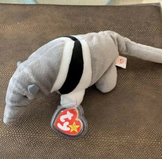 Ty Beanie Baby - Ants The Anteater (8.  5 Inch) - Mwmts Stuffed Animal Toy