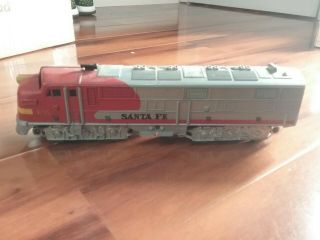 Vintage Marx 1095 Santa Fe Aa Diesel Locomotives