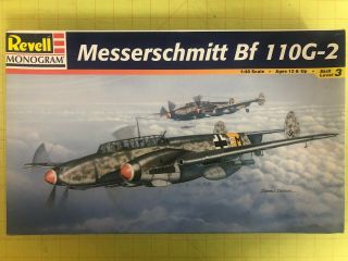 Monogram 1/48 German Wwii Heavy Fighter Messerschmitt Bf 110g - 2