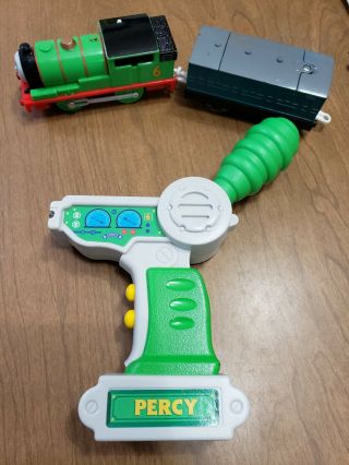Thomas & Friends Trackmaster Rc Percy Motorized Remote Train 2009 Mattel Toy