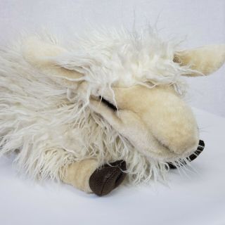 Folkmanis Longwool Sheep Hand Puppet Plush Toy Stuffed Animal
