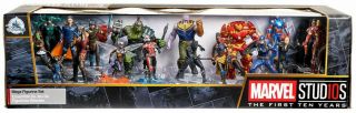 Marvel Studios The First Ten Years Exclusive 20 - Piece Pvc Mega Figurine Playset