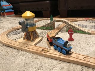 Thomas The Train Wooden ADVANCED WATER TOWER FIGURE 8 SET - EXPANSION 2007 2