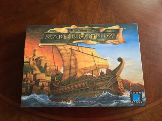 Mare Nostrum Board Game Punched Complete