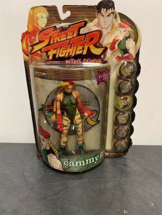 - Cammy - 1999 Capcom Street Fighter Action Figures Round One - Street Fighter Ii