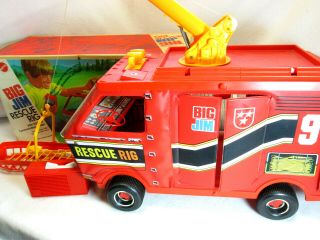 Vintage 1973 Mattel Big Jim Rescue Rig Play Set No.  8888