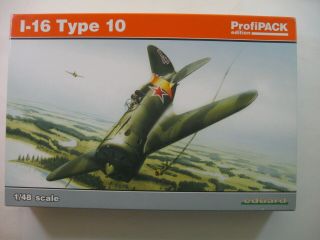 Eduard Profipack 1/48 Polikarpov I - 16 Type 10 W/photoetched Parts 8148