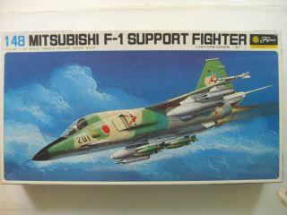 Vintage Fujimi 1/48 Mitsubishi F - 1 Support Fighter 5a30
