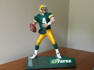 Mcfarlane Nfl - Green Bay Packers - Brett Favre - 12 Inch Statue On Base