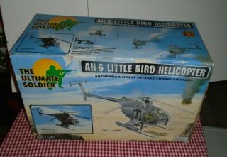21st Century Toys Ultimate Soldier Ah - 6 Little Bird Helicopter 1/6 Scale 12 "