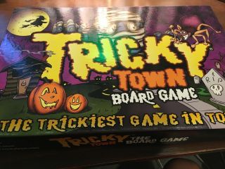 Tricky Town Board Game The Trickiest Game In Town By Kelmar Games Halloween