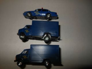 H.  O.  3 - Michigan State Police Vehicles.  No Issues,  Loose Very Good