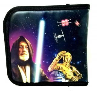 Star Wars CD DVD Game 20 Disc Holder Darth Vader R2D2 C3PO 1997 Lucasfilm LTD 2