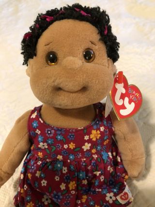 Ty Beanie Kids Doll: Cutie - Dob December 26,  1996 - W/tag