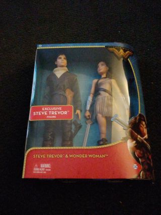 Steve Trevor And Wonder Woman Gal Gadot Movie Dolls Set