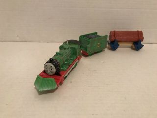 Thomas Motorized Henry Snow Clearing Christmas Train Trackmaster