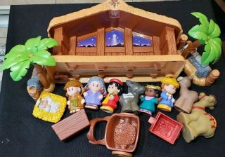 Fisher Price Little People A Christmas Story Nativity Set Missing 1 Pre - Owned