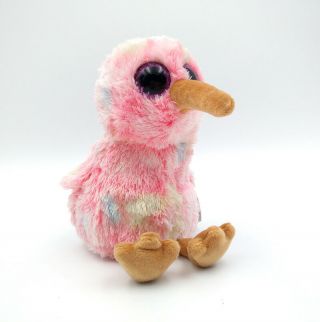 Ty Beanie Boos 6 " Stuffed Plush Kids Toy Animals Plush Soft Doll Gift Pink Bird