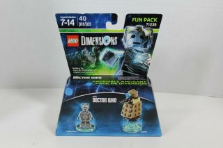 Lego Dimensions Doctor Who Cyberman And Dalek Fun Pack 71238 Nib
